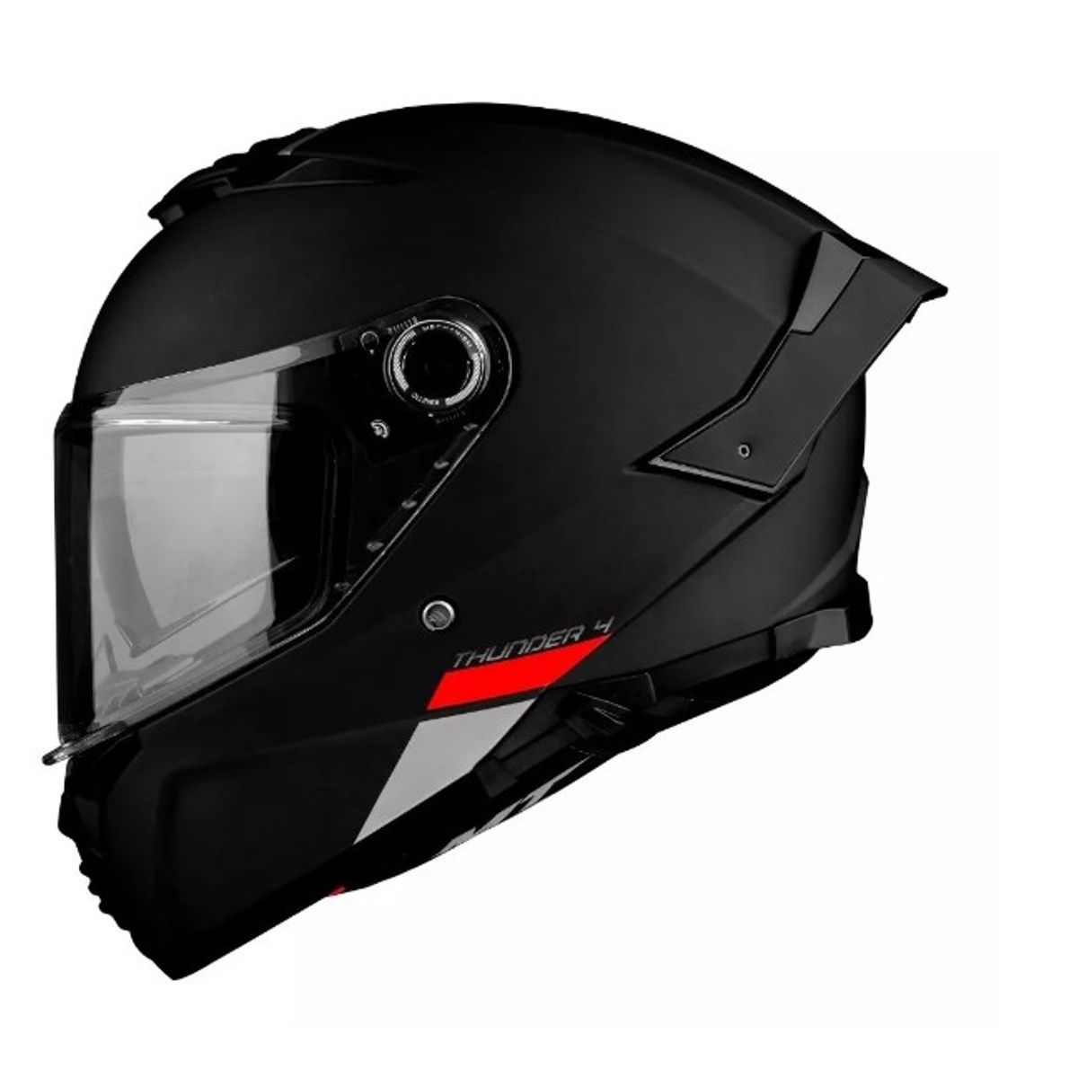 GENERICO - Casco  Thunder 4 Negro Mate + Pinlock Incluido Talla XL