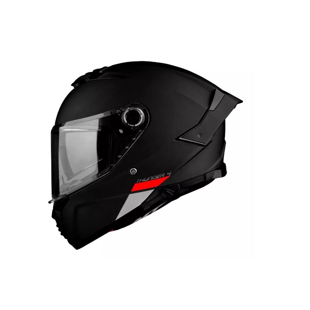 GENERICO - Casco  Thunder 4 Negro Mate + Pinlock Incluido Talla XL