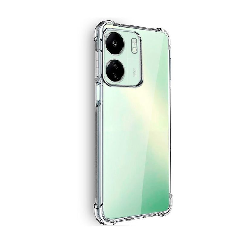 GENERICO - PROTECTOR CARCASA GEL PARA XIAOMI REDMI 13C TRANSPARENTE REFORZADA