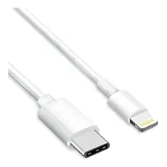 GENERICO - Cable Tipo C – Para Lightning 1m iPhone 12 Para Carga Rápida 20w