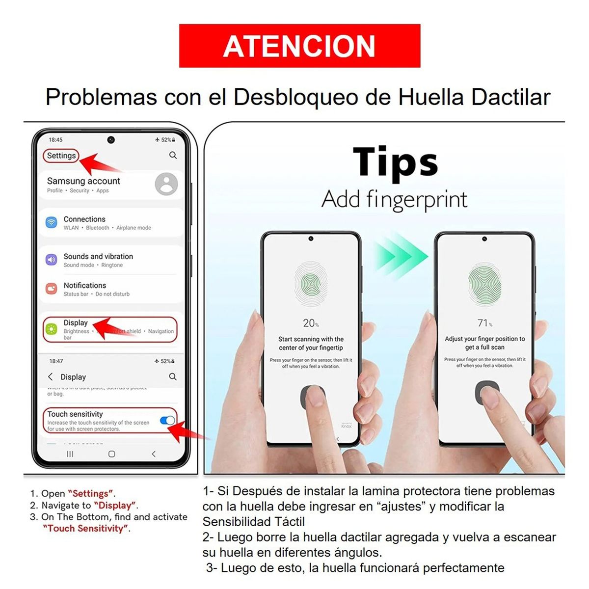 GENERICO - Lamina Mica Para Samsung S24 Ultra Pack X2