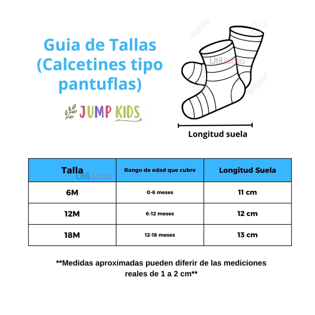 JUMP KIDS - Calcetin Pantufla Antideslizante Niña Verde Jump Kids