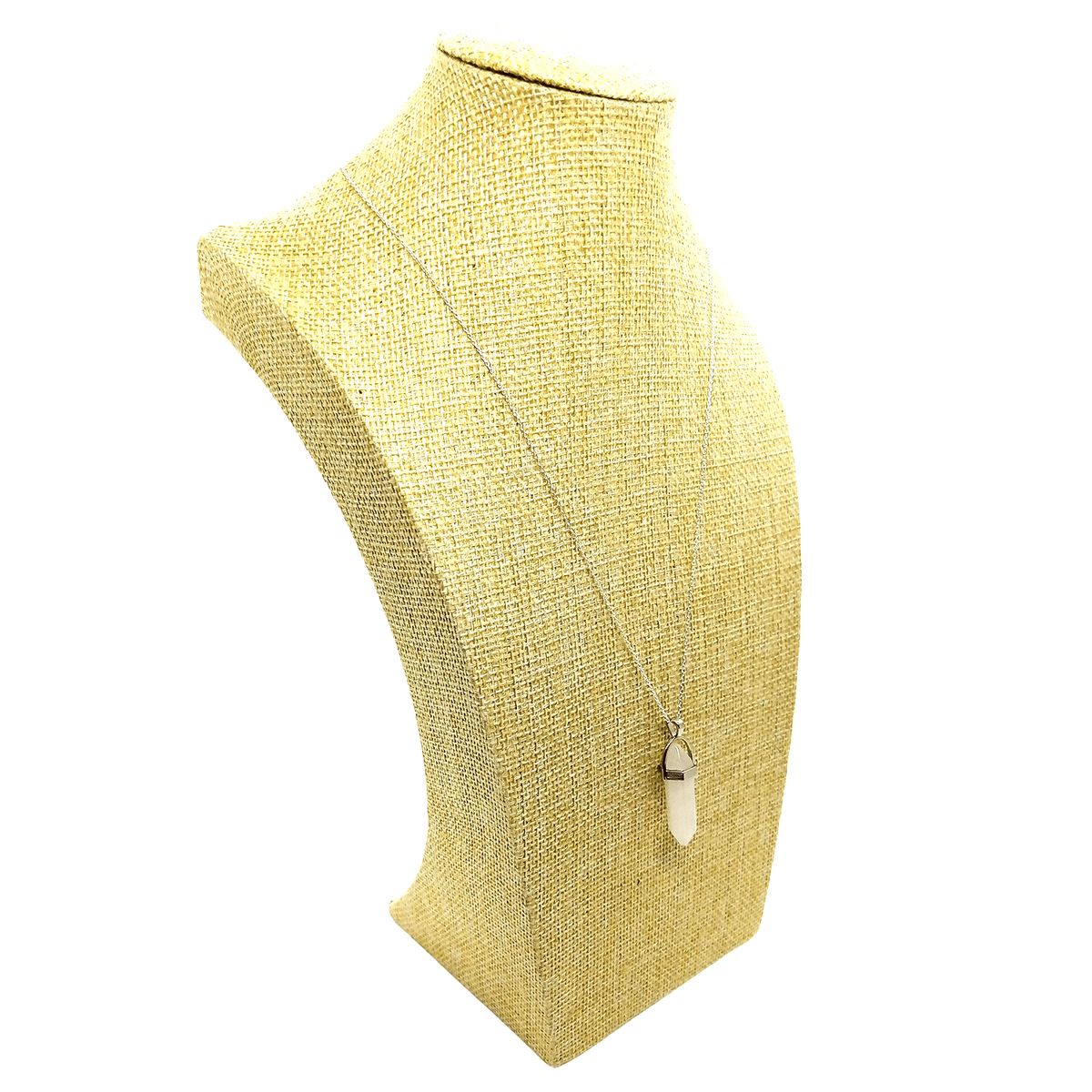 GENERICO - Colgante Punta Piedra Cuarzo Rosa…