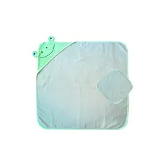 GENERICO - Toalla Con Capucha + Toalla Facial