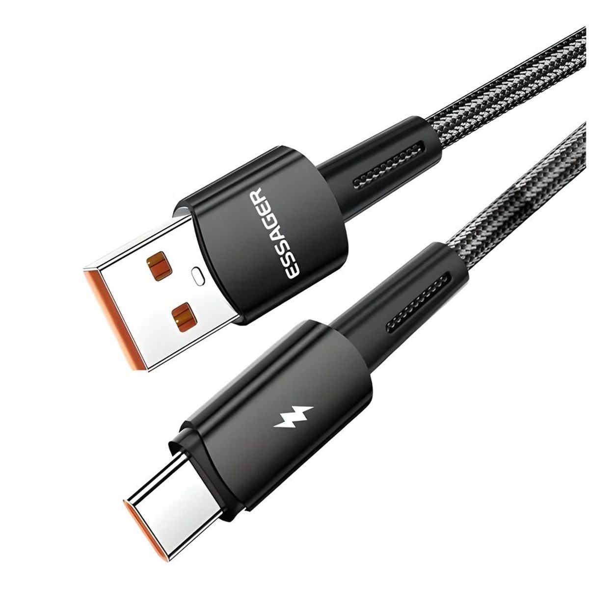 ESSAGER - Cable Carga Super Rapida Y Datos USB Tipo C 120w 2 Metros
