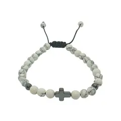 GENERICO - Pulsera Piedra Natural Blanca…