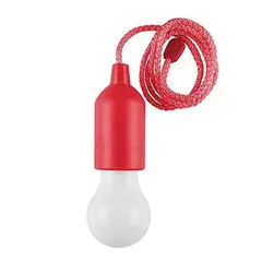 GENERICO - Ampolleta Led Colgante Decorativa - Roja