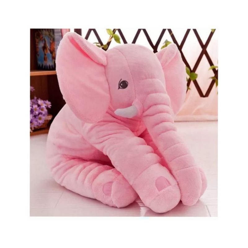 GENERICO - Elefante De Apego Peluche Para Bebés Y Niños Color Rosa