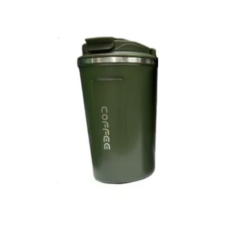 GENERICO - Vaso Térmico Digital Led tazón Térmicode 12 Litro Color Verde Musgo