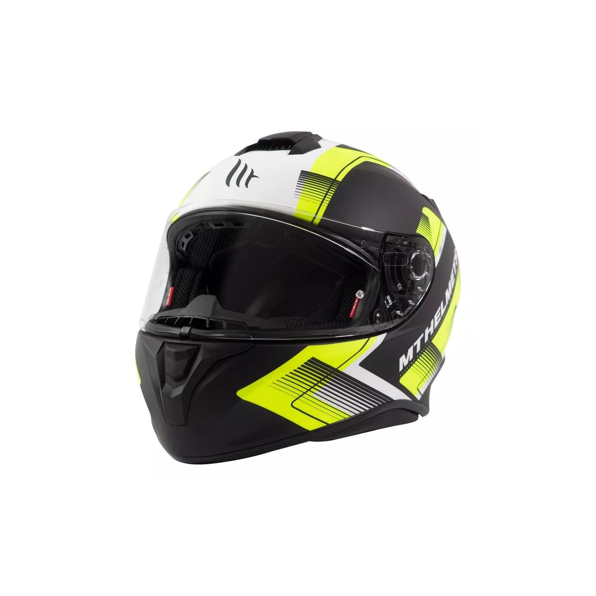 GENERICO - Casco De Moto  Targo Ivy D3 Amarillo Fluor Mate