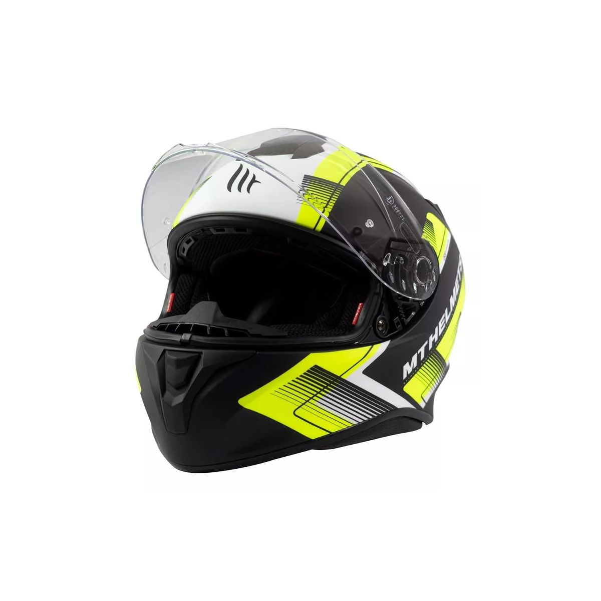 GENERICO - Casco De Moto  Targo Ivy D3 Amarillo Fluor Mate