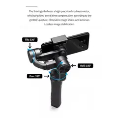 GENERICO - Estabilizador Para Teléfono Soporte Teléfono Selfie Gimbal