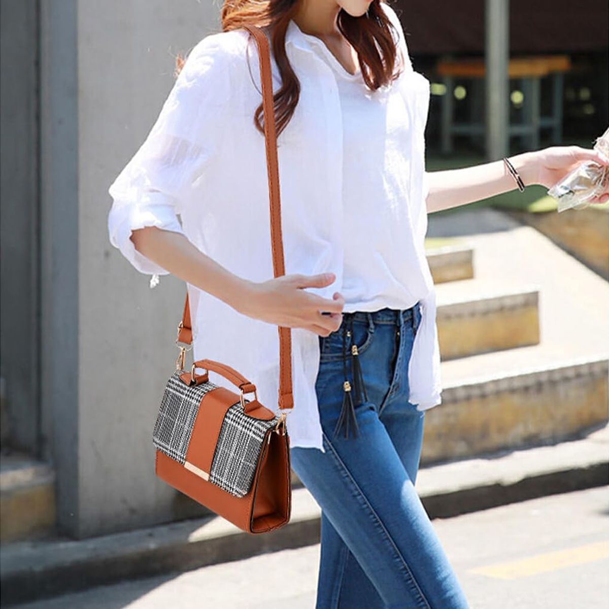 EDWINAYY - Bolso De Hombro Tipo Bandolera Para Mujer Embrague De Noche