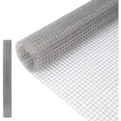 KUANGYE - Malla Jardín Soldada Galvanizada Alto 60cms Largo 10mtrs