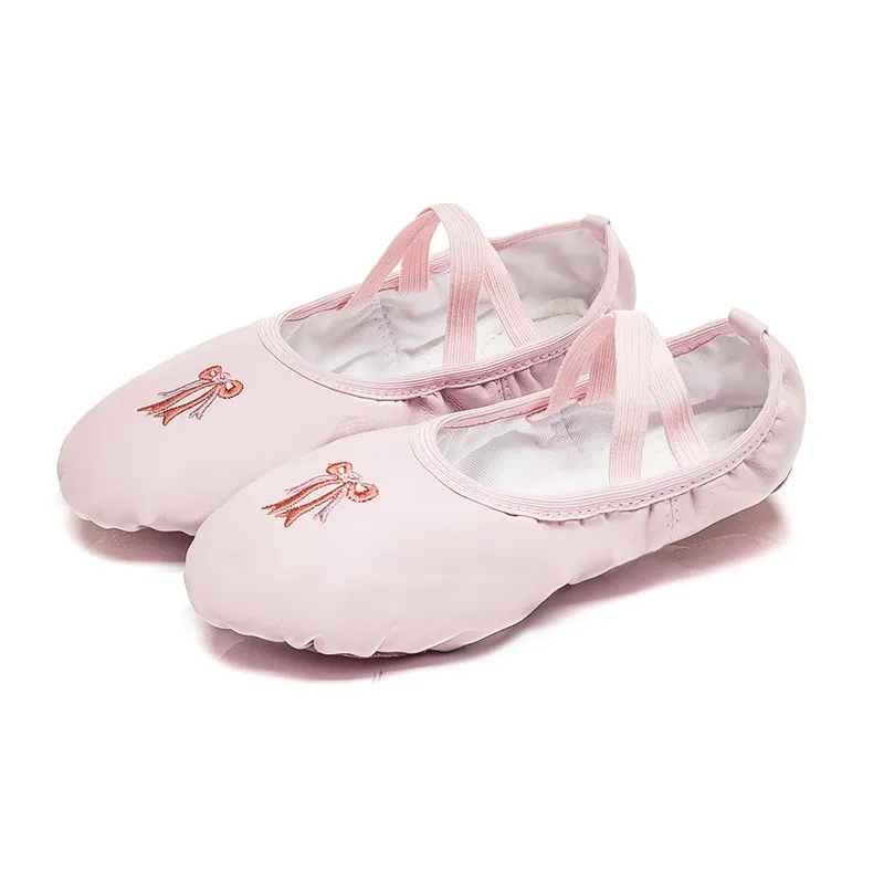 EDWINAYY - Zapatillas Media Punta Lona Y Gamuza Ballet Ni?ayoga