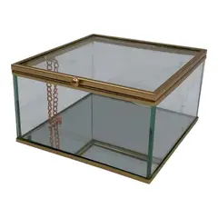 HOMEWELL - Caja Vidrio 11.5*11.5*6cm