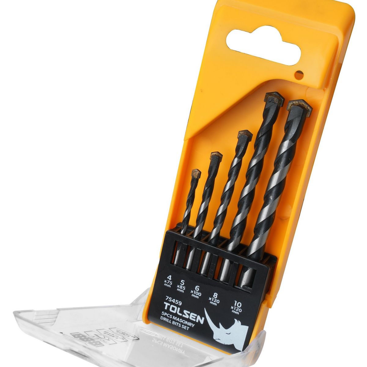 TOLSEN - JUEGO DE BROCAS CONCRETO 5 PCS 4-10MM TOLSEN