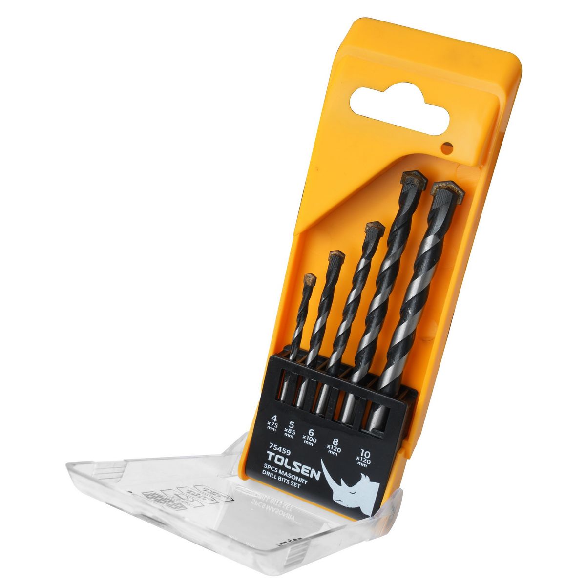 TOLSEN - JUEGO DE BROCAS CONCRETO 5 PCS 4-10MM TOLSEN