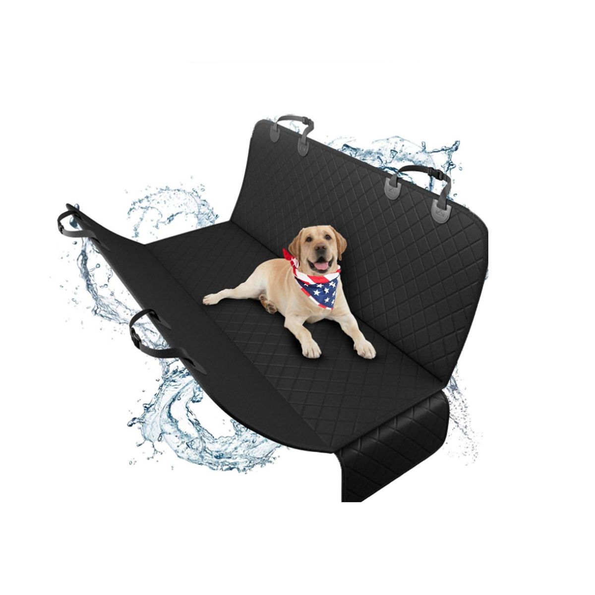 BABYLUNA - Funda Cubre Asiento Mascotas de Auto Impermeable