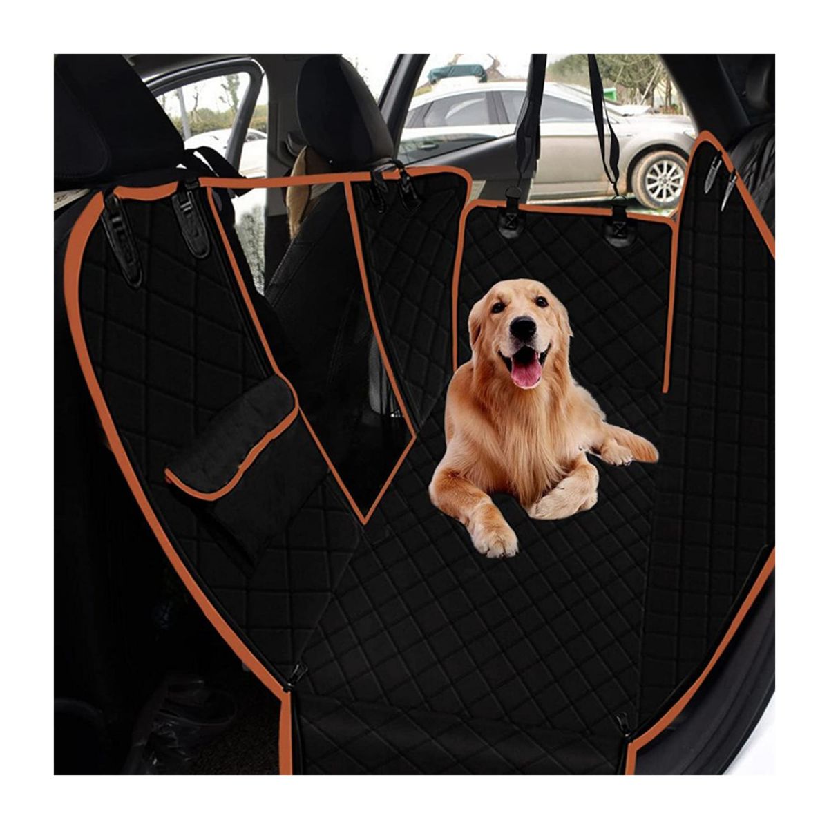 BABYLUNA - Protector Funda Cubre Asiento Mascotas de Auto Impermeable