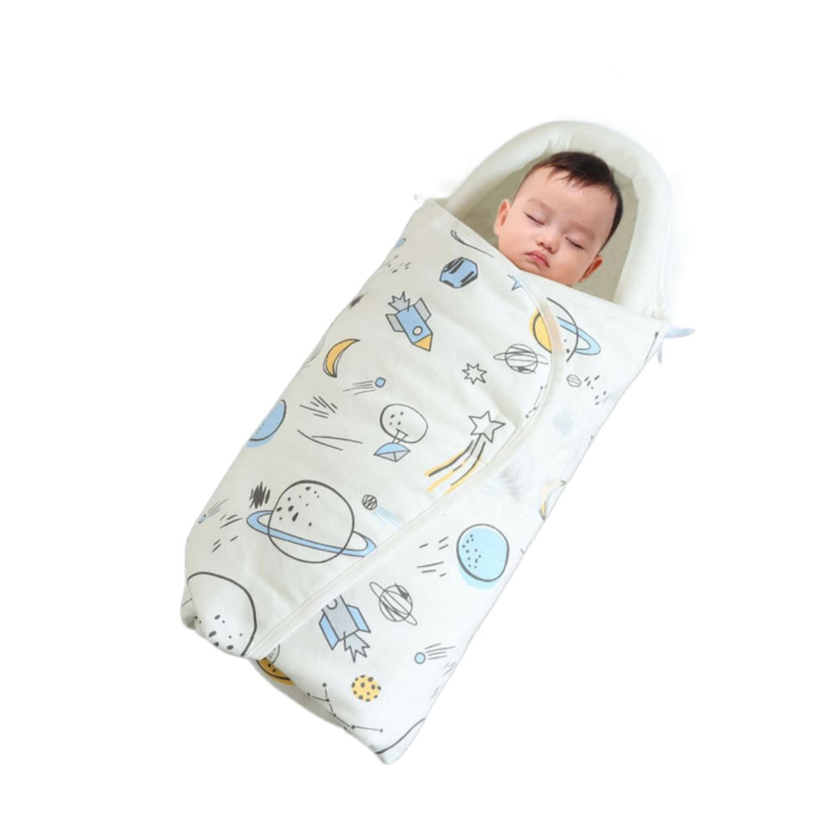 BABYLUNA - Manta y Saco De Dormir Premium Bebe 0 a 6 Meses Space