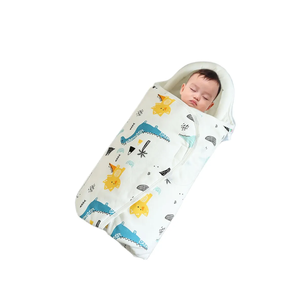 BABYLUNA - Manta y Saco De Dormir Premium Bebe 0 a 6 Meses Animales