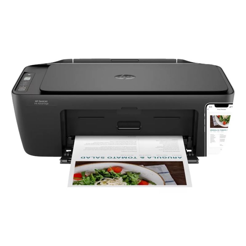 HP - Impresora HP 2874 - Todo en Uno, WiFi, Bajo Costo por Página