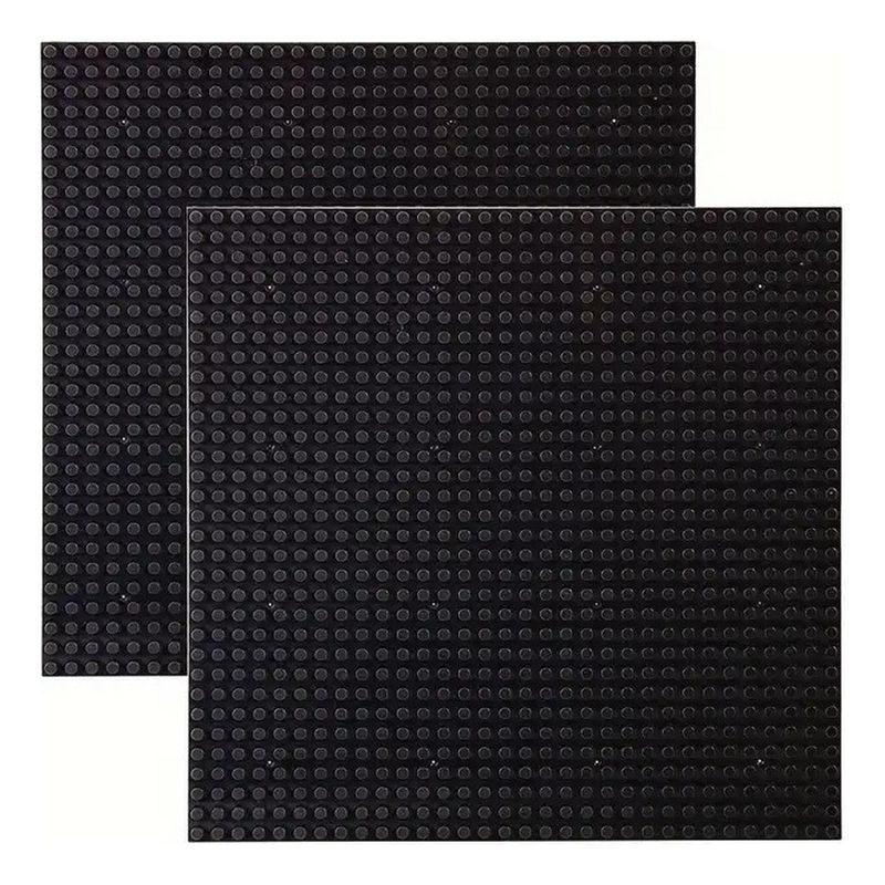 GENERICO - PLACA BASE BLOQUES CLASSIC 32X32 PUNTOS NEGRA
