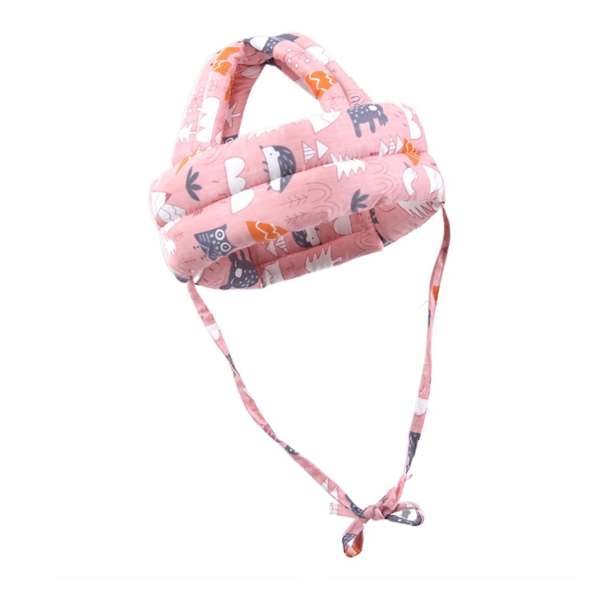 BABYLUNA - Casco Gorro Protector Anti golpes Acolchado para Bebe Rosado