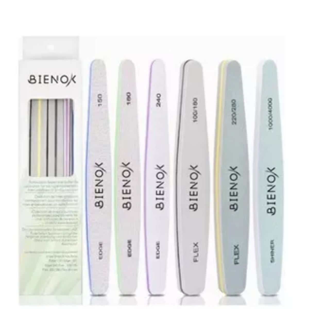 GENERICO - Limas De Uñas Profesionales, 6 Piezas