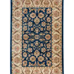 MROTTO - Alfodia Alfombra Baja de Cama Azul 60x90 cm