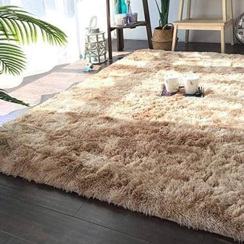 GENERICO - Alfombras Medida 180X200cm Peludita  Para Living o Habitación MH