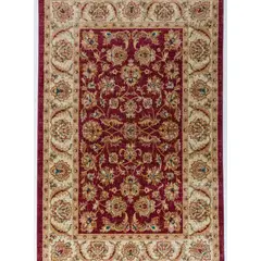 MROTTO - Alfodia Alfombra Baja de Cama Rojo 60x90 cm