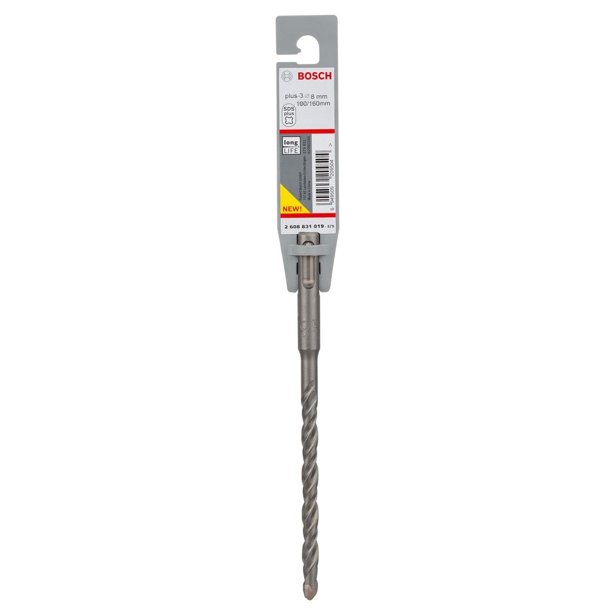 BOSCH - BROCA PARA CONCRETO BOSCH SDS PLUS-3 8X100X160MM 2608831019