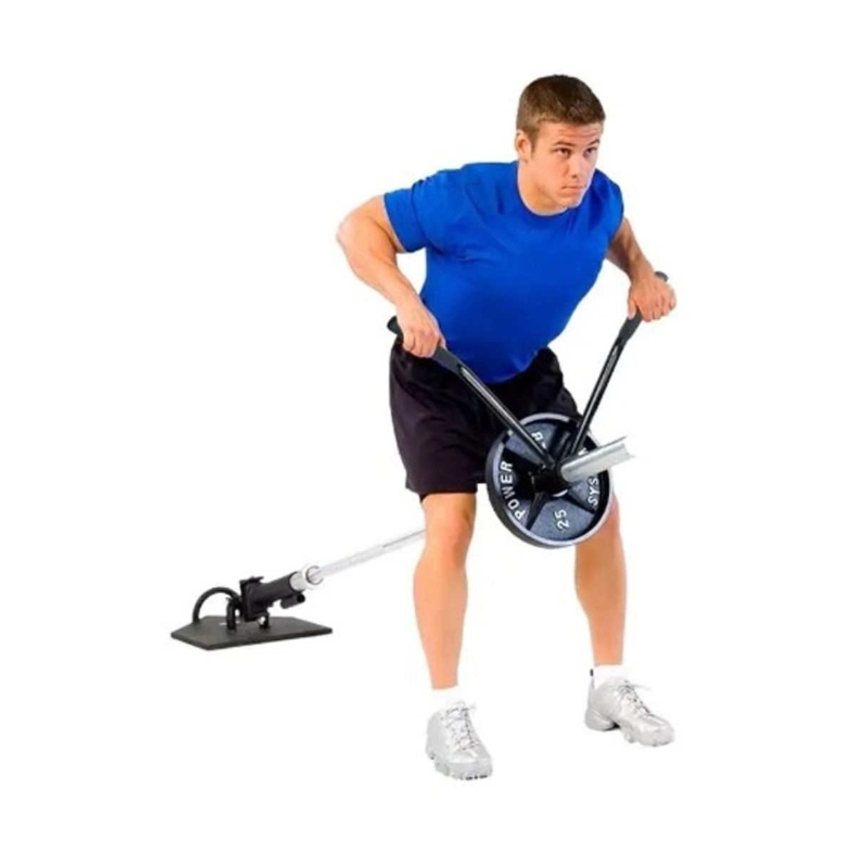 GENERICO - Barra Remo Cable Attachment V-shaped Rowing Handle Guv01