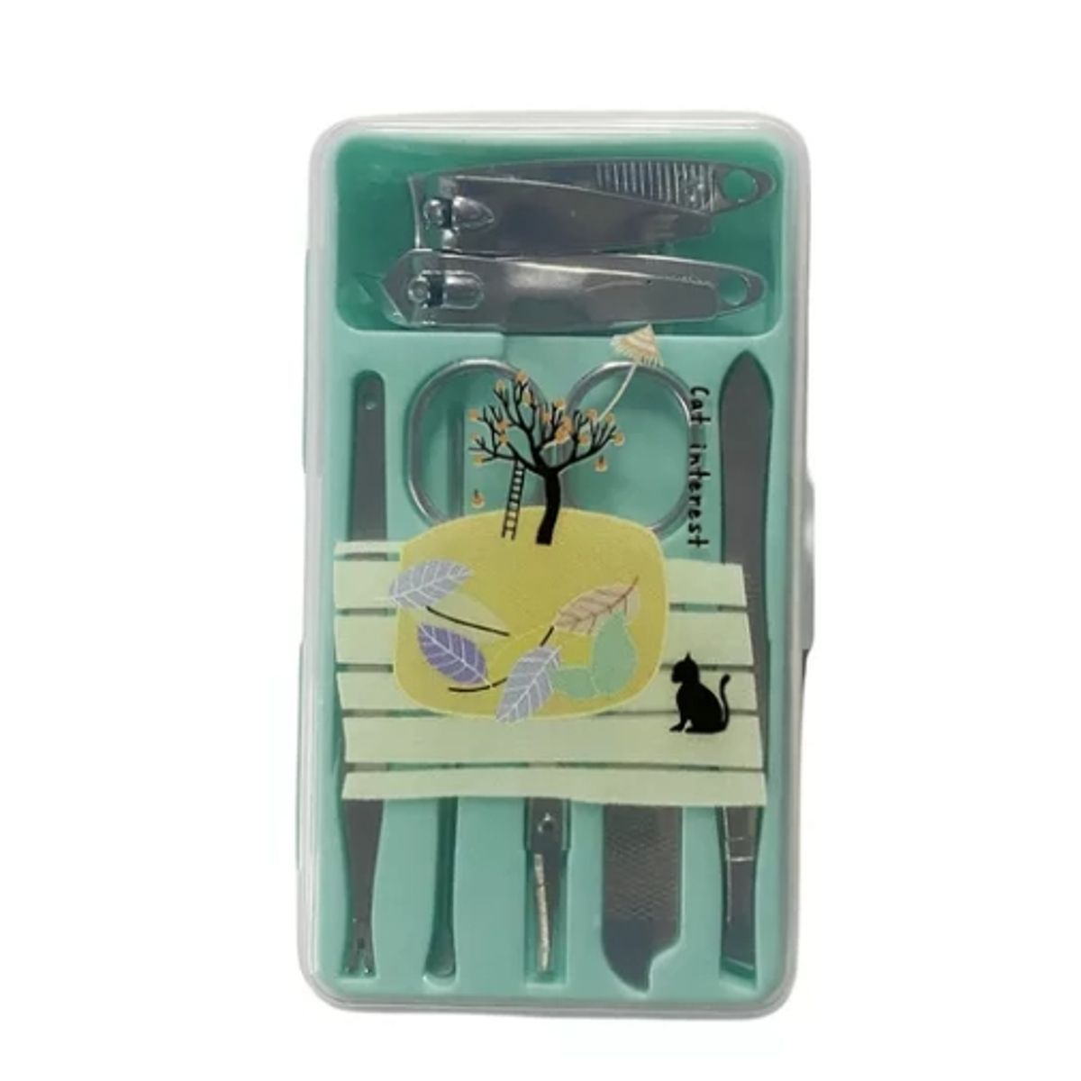GENERICO - Set Corta Uñas Manicure 7 Piezas Herramientas