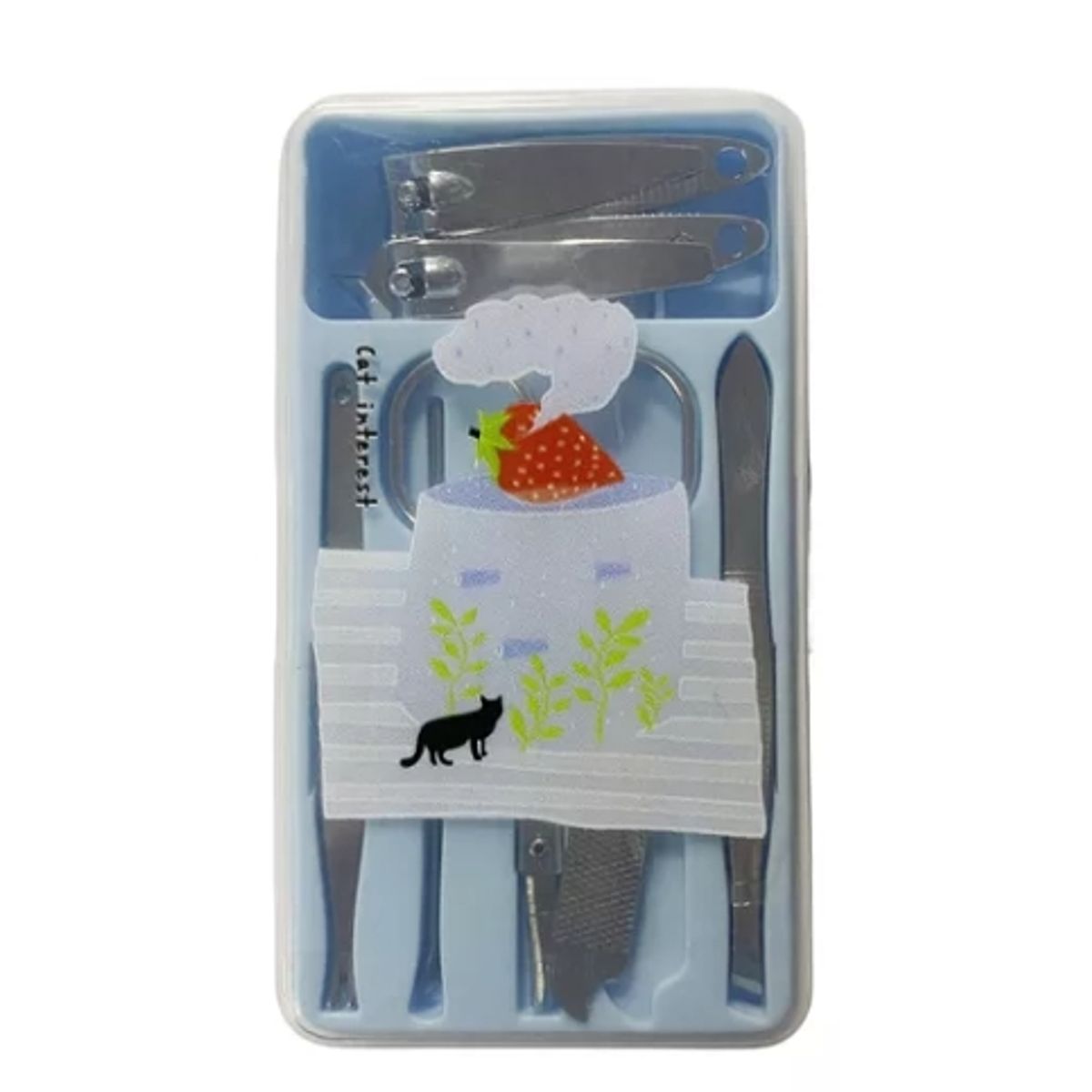 GENERICO - Set Corta Uñas Manicure 7 Piezas Herramientas