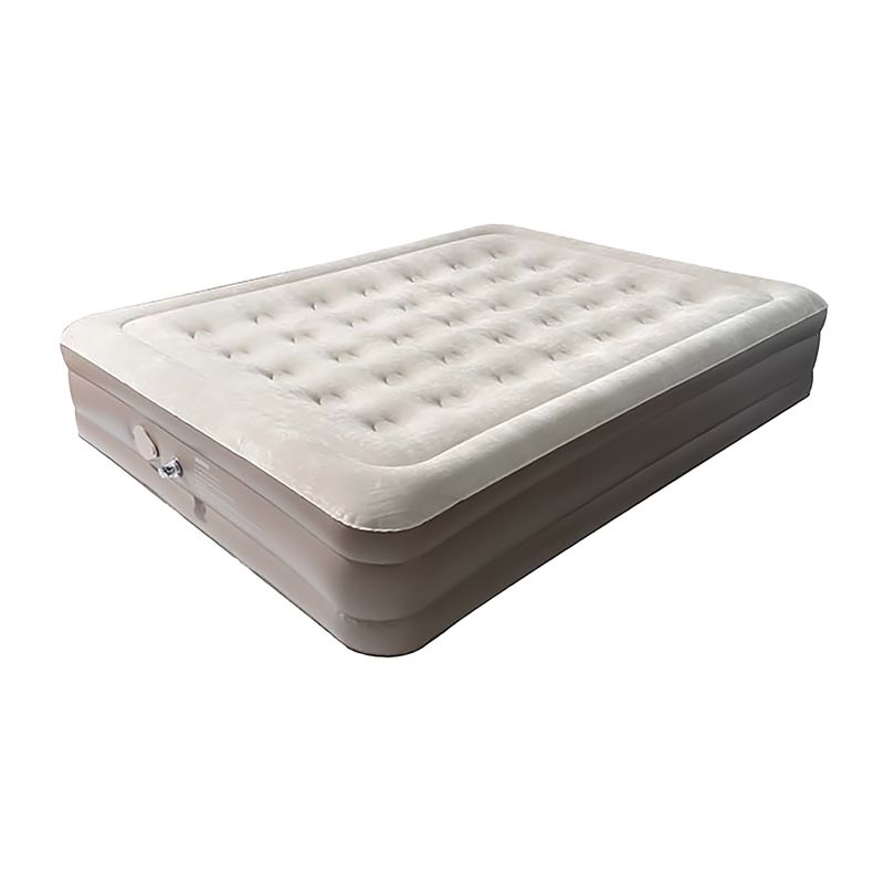 HOME&DESIGN - Cama Inflable 2 plazas con inflador incorporado