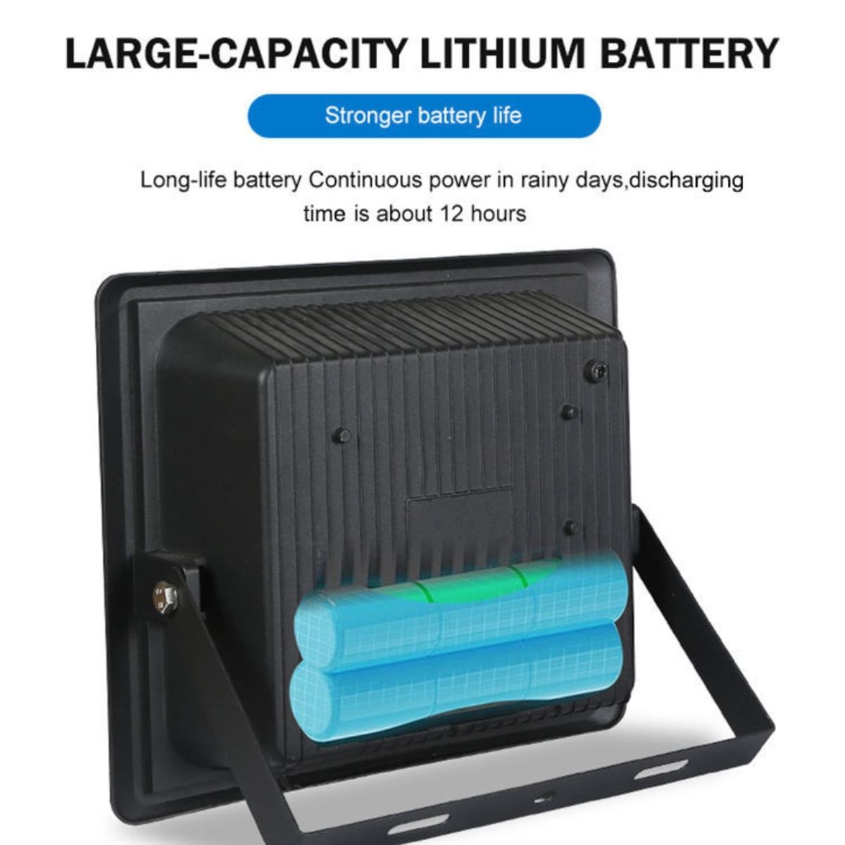 GENERICO - Foco Solar 200w Panel Solar Ip67 Led Kit Control Impermeable