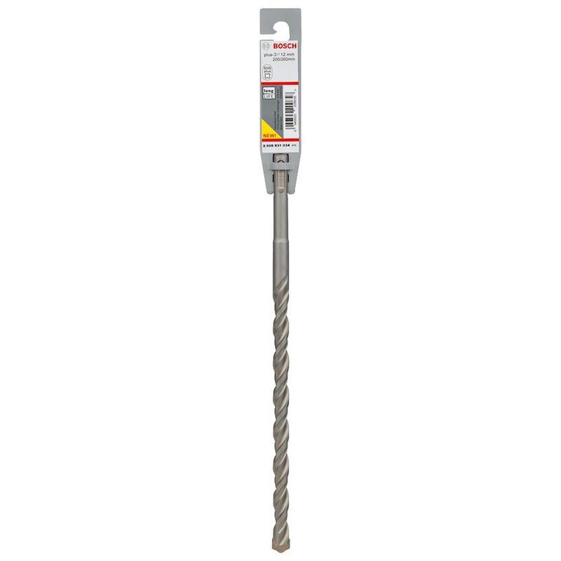 BOSCH - BROCA PARA CONCRETO BOSCH SDS PLUS-3 12X200X260MM 2608831034