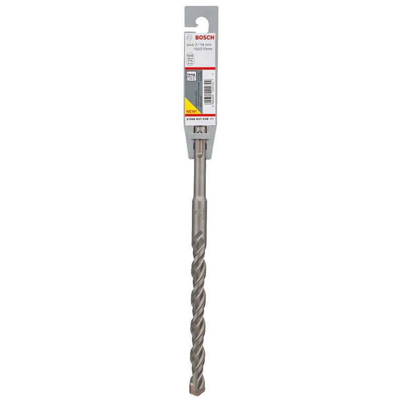 BOSCH - BROCA PARA CONCRETO BOSCH SDS PLUS-3 14X150X210MM 2608831039