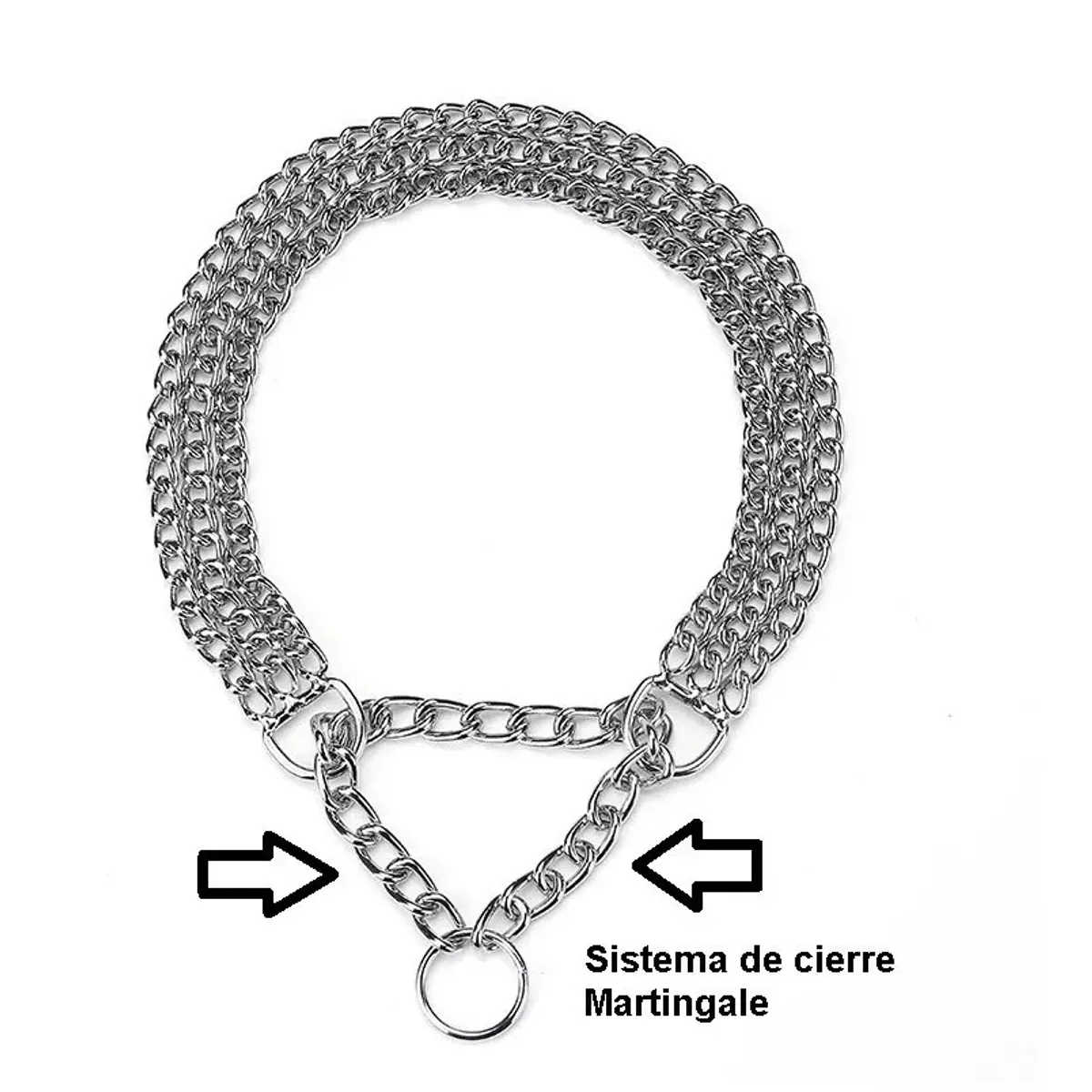 DEFENSOR FOREVER - Collar Con Sistema Martingale Para Perros 60 Cm