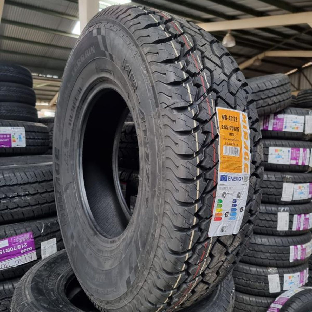 GENERAL TIRE - NEUMATICO 265/75 R16 MIRAGE MR-AT172 AT 116S