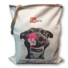 DCOBRE - Bolsa Reutilizable con COBRE PERRO FLOR