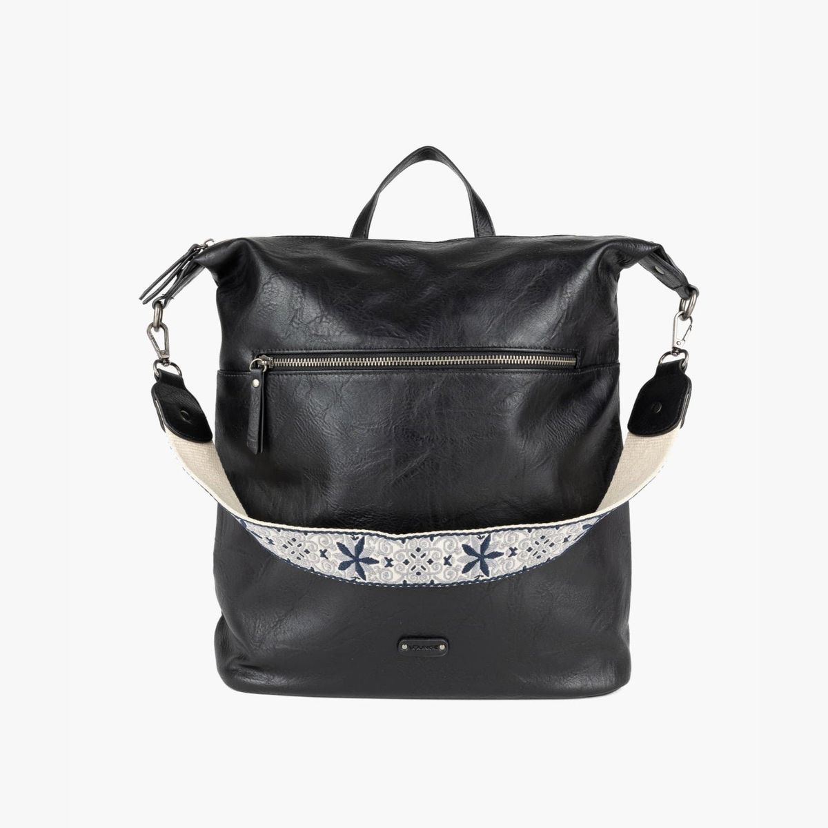 LOUNGE - Mochila Mujer Dos Usos Negro