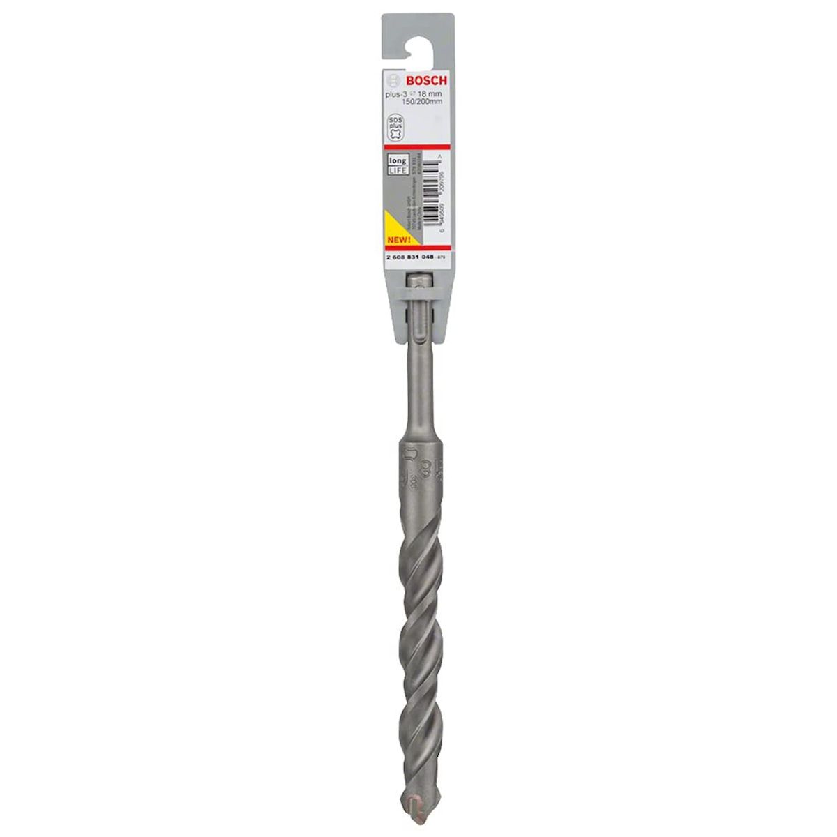 BOSCH - BROCA PARA CONCRETO BOSCH SDS PLUS-3 18X150X200MM 2608831048
