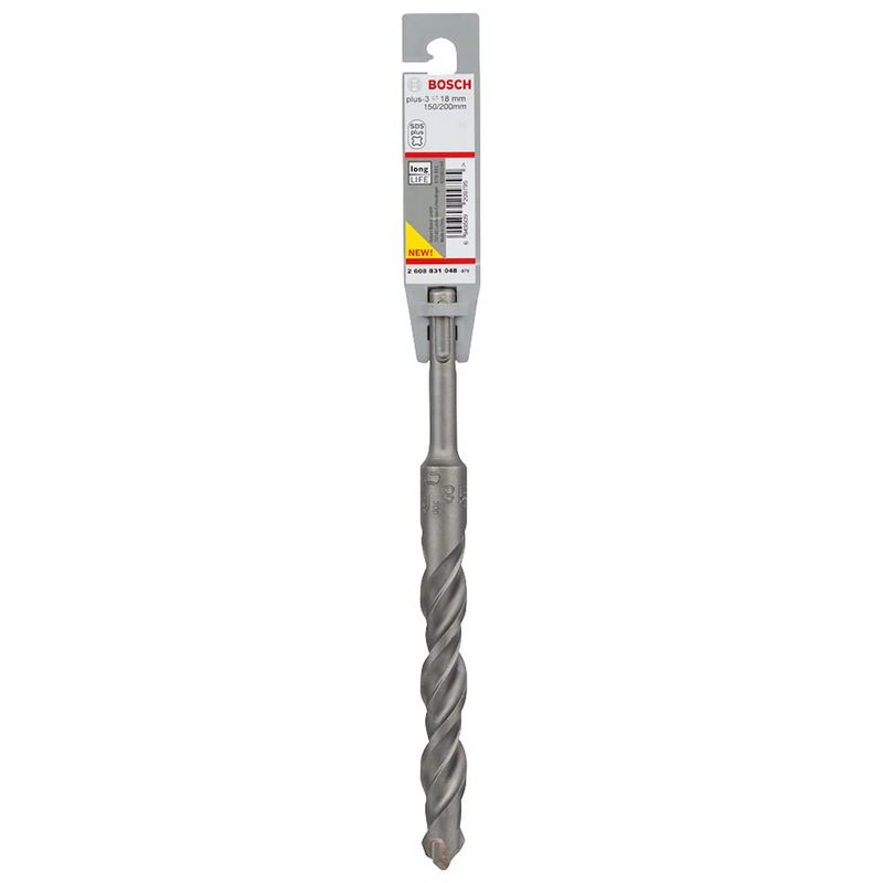 BOSCH - BROCA PARA CONCRETO BOSCH SDS PLUS-3 18X150X200MM 2608831048