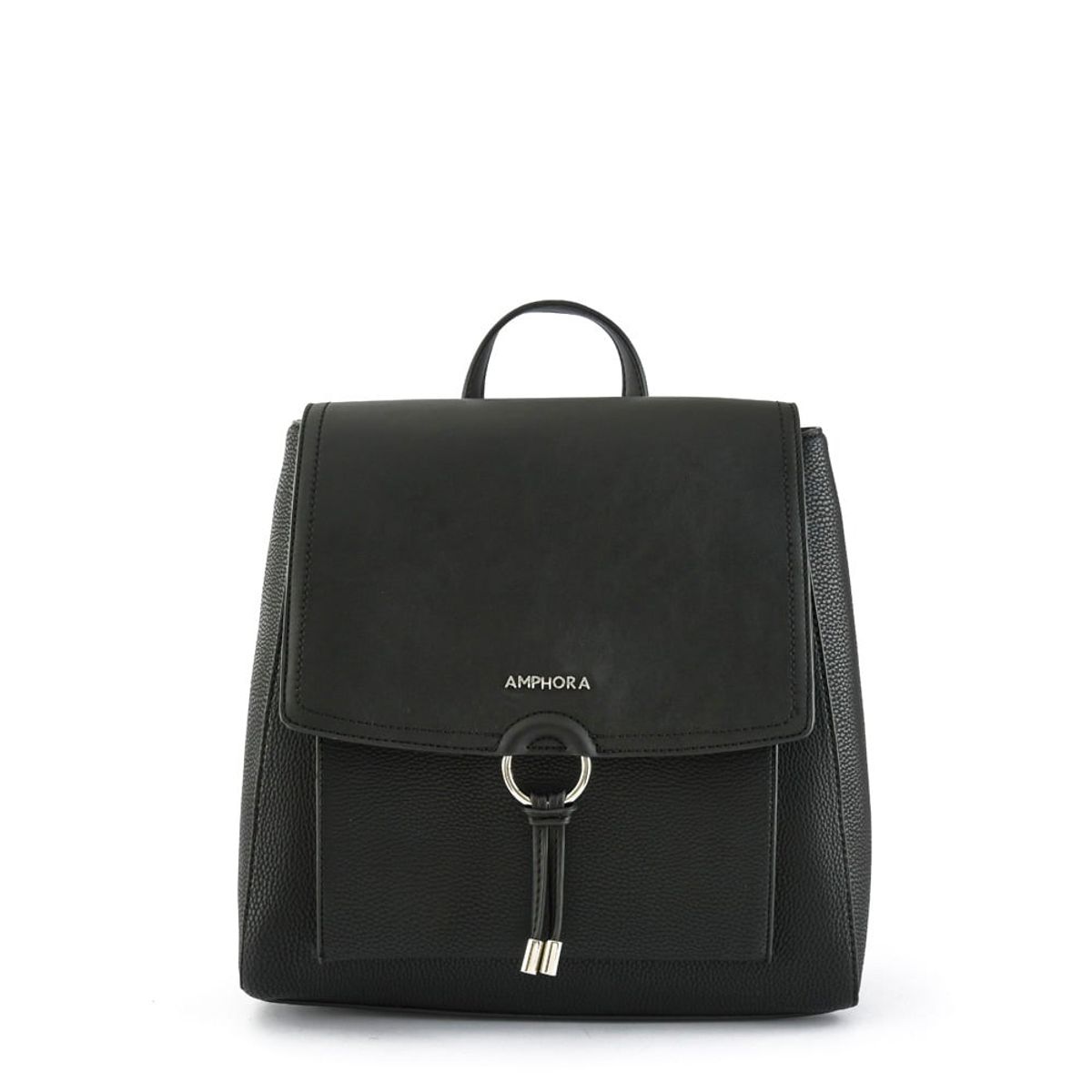 AMPHORA - Mochila antalya pequeña negro