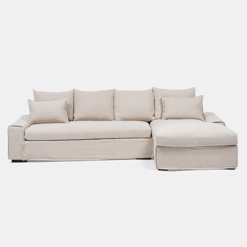MILK - SOFA SECCIONAL ELBA DERECHO BEIGE