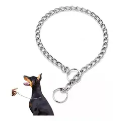 DEFENSOR FOREVER - Collar De Entrenamiento Metálico, Para Perro 60 Cm De Largo